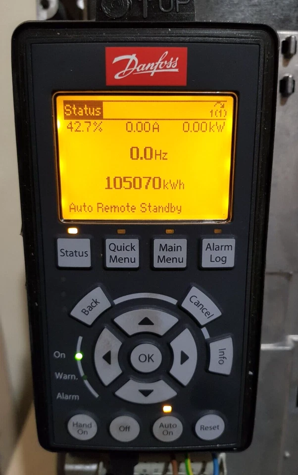 Danfoss FC-102P11KT4P55H3XGX1XXSXXXXAJBXCXXXXDX frequency inverter 11kw #467 - Bild 3 von 4