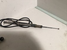 ANTENNA TELESCOPICA  AUTORADIO  D'EPOCA  VINTAGE CAR CHROMED AERIAL TELESCOPIC