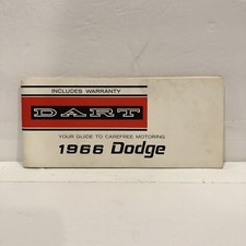 1966 Dodge Dart Original Factory Owners Manual Part 81-270-5285 Usa Retro Car 1966 Dodge Dart Original Factory Owners Manual Part 81-270-5285 Usa Retro Car