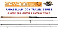 SAVAGE GEAR PARABELLUM CCS 4pc TRAVEL SPIN ROD+BAG POWER GAME FAST LURE SPINNING