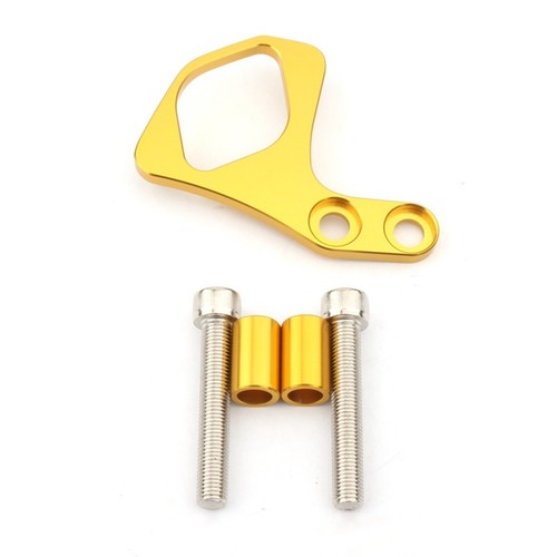Ignition Key Relocation Bracket For Triumph Bonneville Scrambler 2001-15 Gold ch - Picture 3 of 5