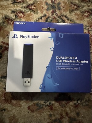 Official Sony PlayStation DualShock 4 USB Wireless Adaptor For Windows PC/Mac