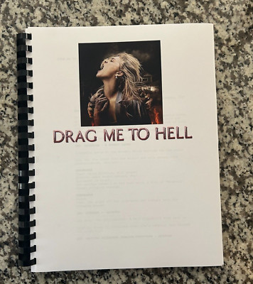 Drag me to hell Sam Raimi Horror Movie Script Reprint Full Screenplay Script