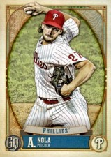 2021 Topps Gypsy Queen #82 Aaron Nola Philadelphia Phillies