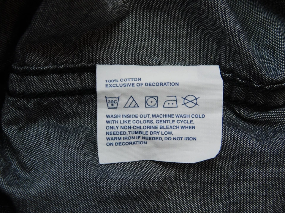 American Idol US Tour Mens Long Sleeve Button Shirt Size M Gray - Image 4 of 4