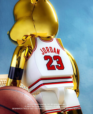 New Medicom Be@rbrick NBA Michael Jordan 1991 World Champion 1000