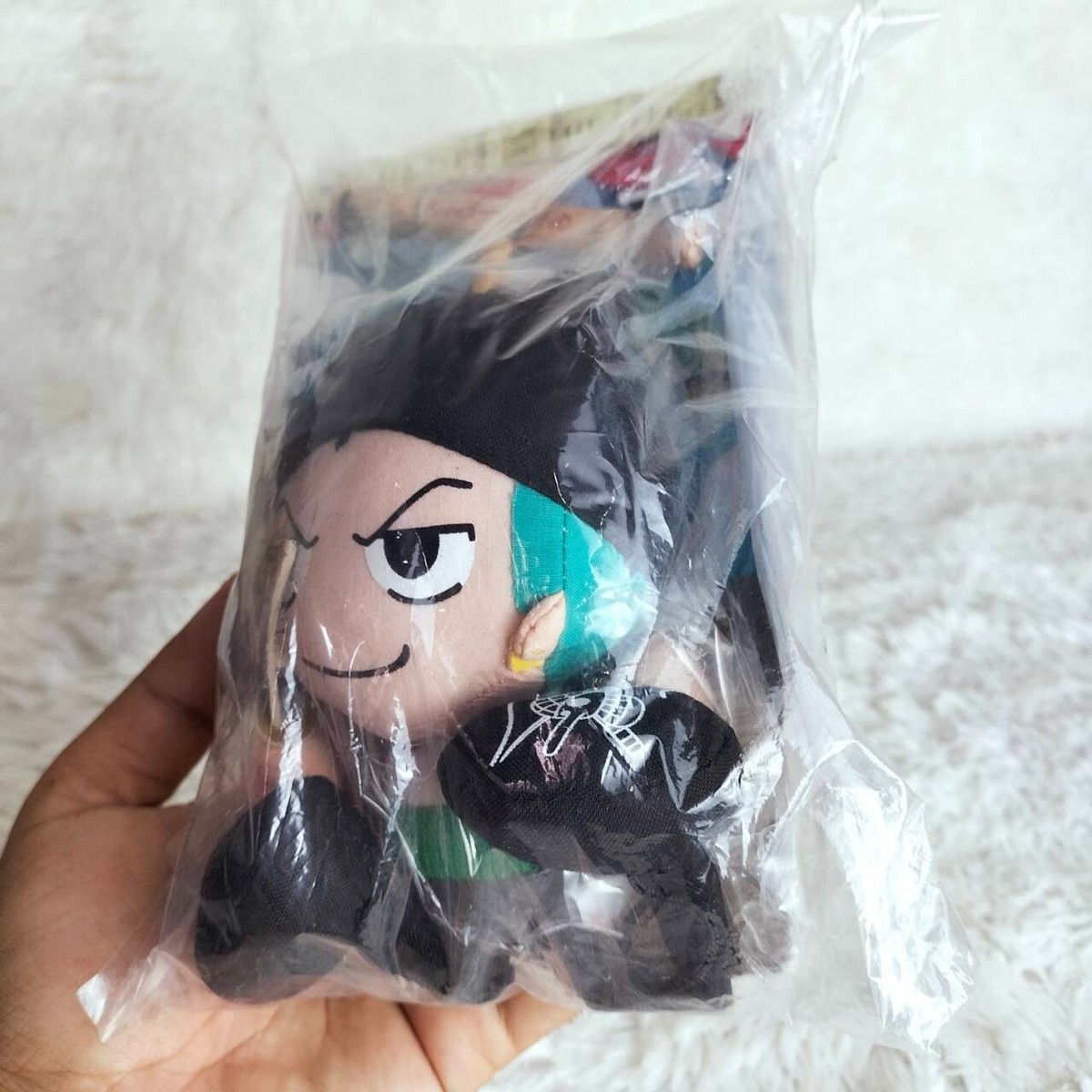 Zolo B218 One Piece Roronoa Zoro Banpresto 2003 Puppet Plush 5