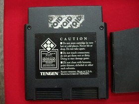VINDICATORS NINTENDO NES VIDEO GAME CARTRIDGE TENGEN WORKS