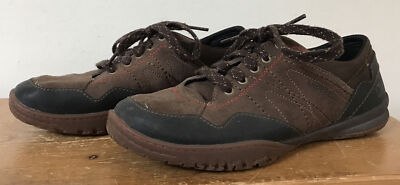 Merrell Espresso Albany J42530 Brown Leather Hiking Shoes Sneakers 7.5 38