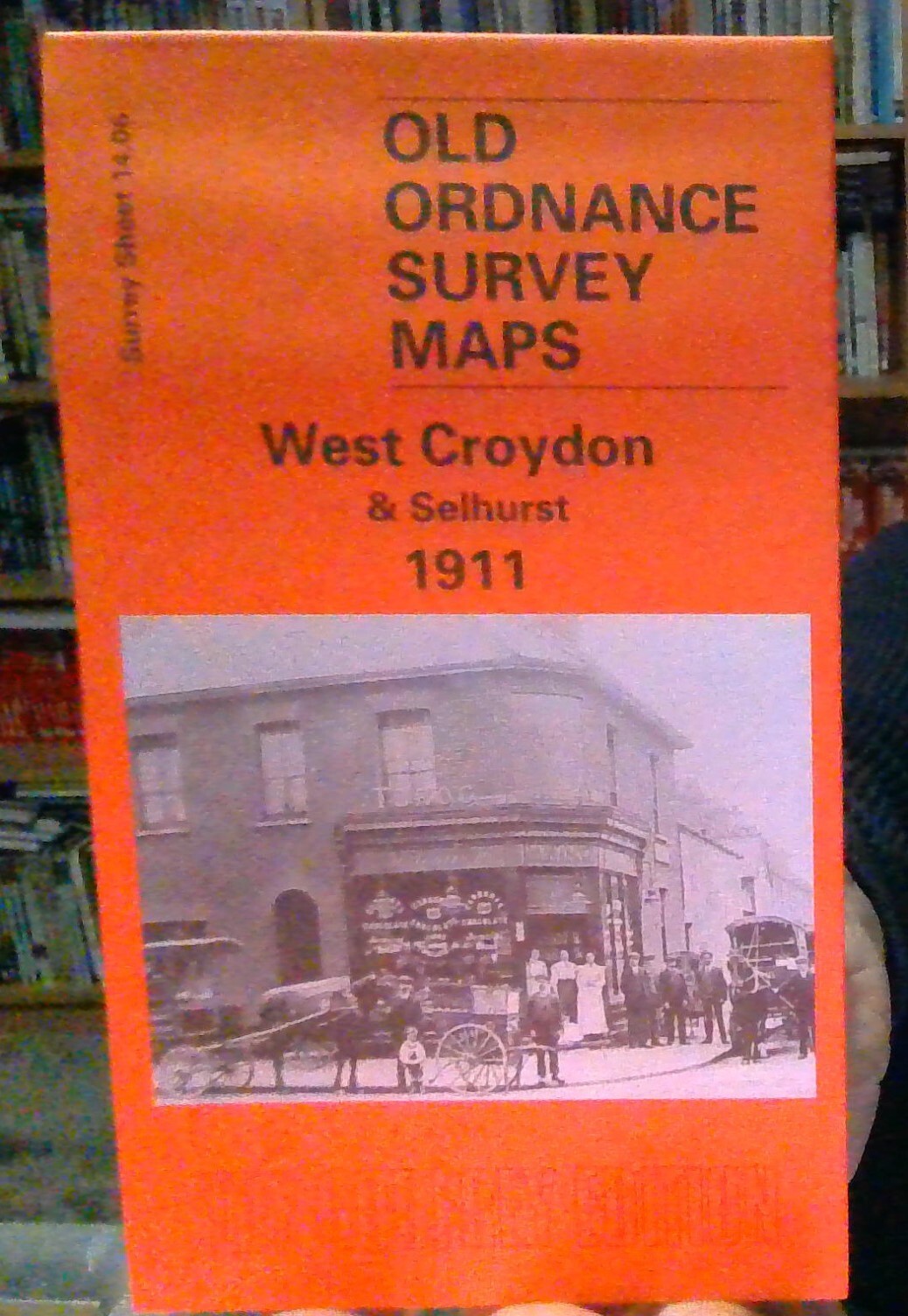 MAP OF West Croydon and Selhurst 1911: Surrey Sheet 14.06 by Oliver Harris NEW