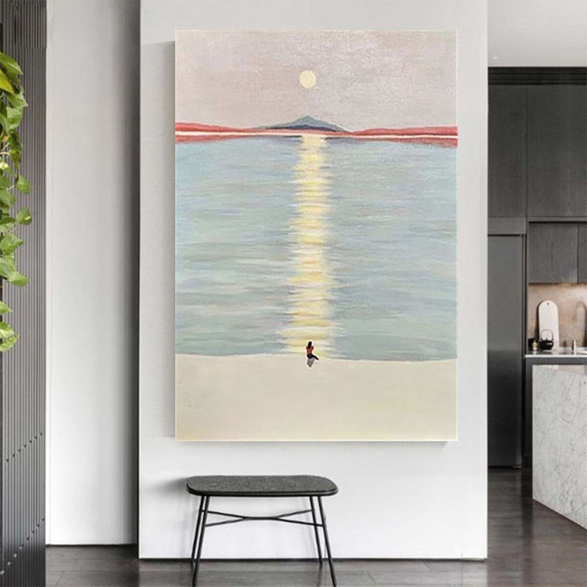 Home Aesthetics Decorative Poster Abstract Canvas Landscape Wall Art Mural 100