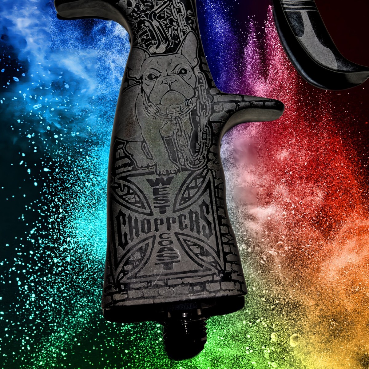 West Coast Chopper Spray Gun DESIGNED by Jeese James himself