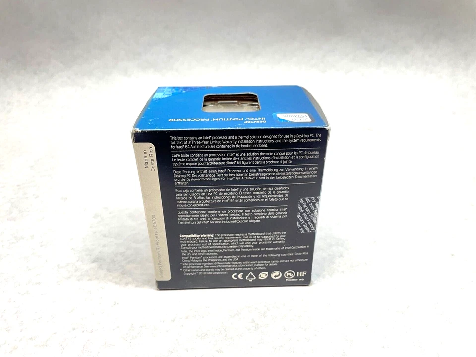 Intel E5700 LGA775 Pentium Processor, CPU, 3 GHz, 2MB Cache, BX80571E5700, SLGTH - Image 4 of 4