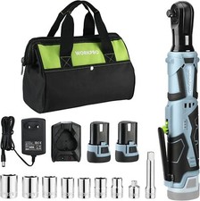 Workpro 12v Cordless Electric Ratchet Wrench 38 40 Ft-lbs Ratchet Wrench Kits