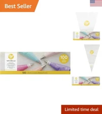 16-Inch Easy-Grab Disposable Decorating Bags, 100-Count