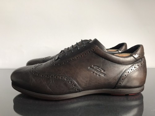 Pantofola d‘Oro 42 Superstar Extra Club House Harold Nero Wingtip Oxford Brogue - 第 1/12 張圖片