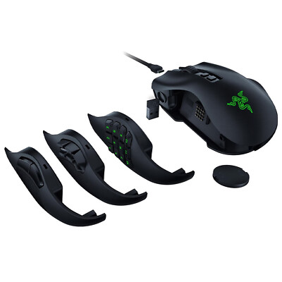 Razer Naga V2 Pro Wireless MMO HyperSpeed Gaming Mouse with HyperScroll Wheel