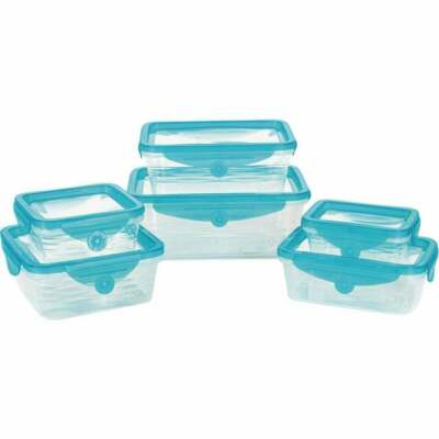 NEW  12 pcs Stretch and Fresh Food Storage Containers 
