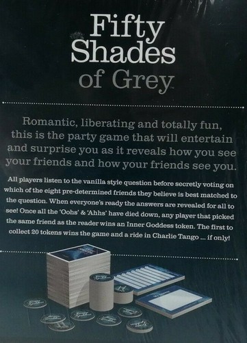 50 Shades of Grey Adult Party Board Game by Imagination (New & Sealed) - Picture 2 of 3