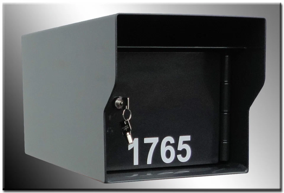 M1-LT Fort Knox Mailbox ~ 1/8 steel welded locking secure mailbox & Add a post - Image 3 of 4