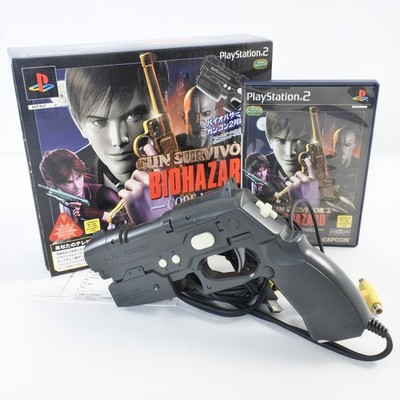 Playstation 2 GUN SURVIVOR 2 BIOHAZARD Gun Controller -Work for