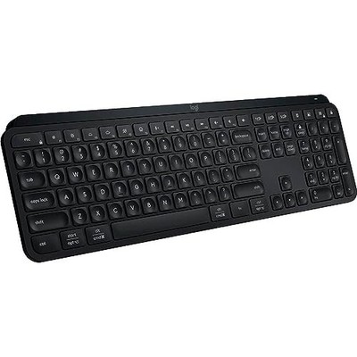 LOGITECH MX KEYS S WIRELESS BACKLIT KEYBOARD WITH PROGRAMMABLE KEYS - BLACK