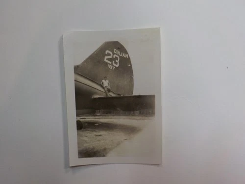 WW2 Photo Military Aircraft Dinjan 23 World War Two WW II Plane Photograph WWII