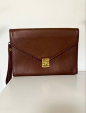 Yves Saint Laurent Vintage Brown Bag Clutch