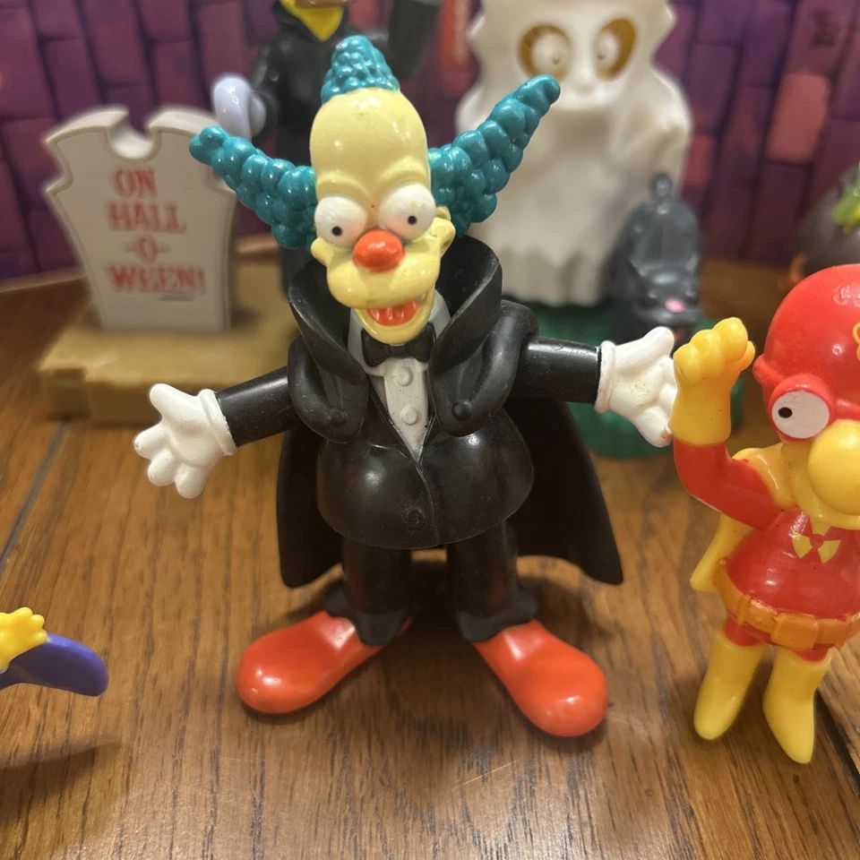 Los Simpson Halloween Treehouse of Horror - Burger King: Lote de 9 2001 Foto 4 de 4