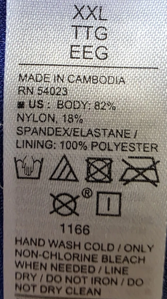 Traje de baño de una pieza Old Navy para mujer talla XXL 2XL 2X grande NUEVO Foto 3 de 4