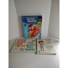 Starter Spanish Learning Books Lot/3 Grades PreK-1