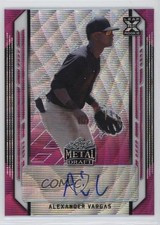 2021 Leaf Metal Draft Pink Wave 6/10 Alexander Vargas #BA-AV1 Auto i6j
