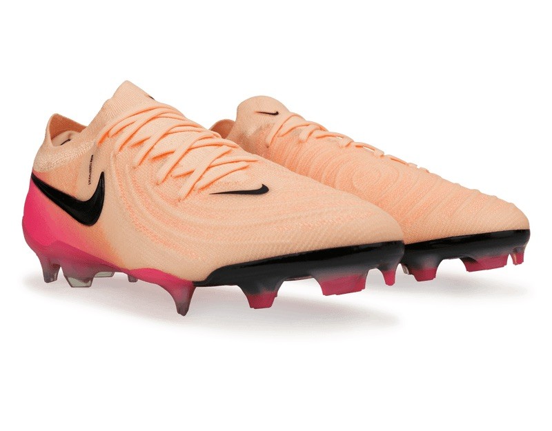 Nike Phantom GX 2 Elite FG Soccer Cleats Crimson Pink Blast Men's