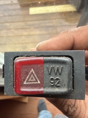 Hazard Lights Switch Button 80-84 VW Rabbit Jetta Cabriolet MK1  161 953 235 A