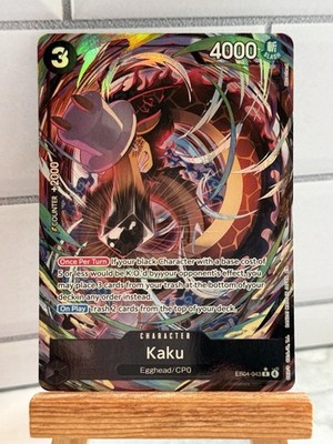 One Piece OP15 Kaku Alt ART EB04-043 R Foil Adventure On Kami's