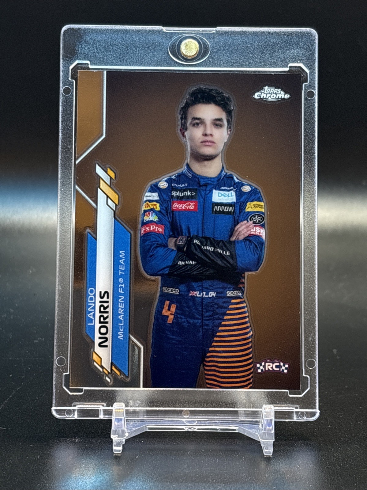 2020 Lando Norris Topps Chrome #7 F1 Formula 1