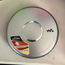 Sony Walkman D-EJ011 Silver Portable CD Player G-Protection Mega Bass CD-R/RW
