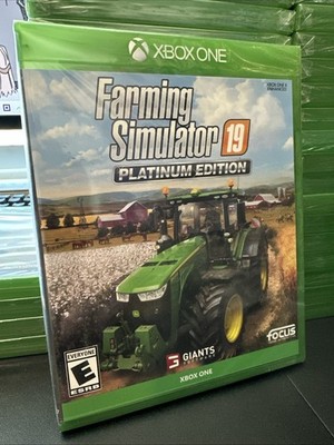 Farming Simulator 19 Platinum Edition CIB X Complete In Box Video Game