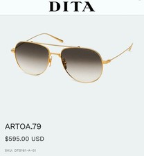 DITA ARTOA.79 DTS161-A-01 Yellow Gold Grey Gr...