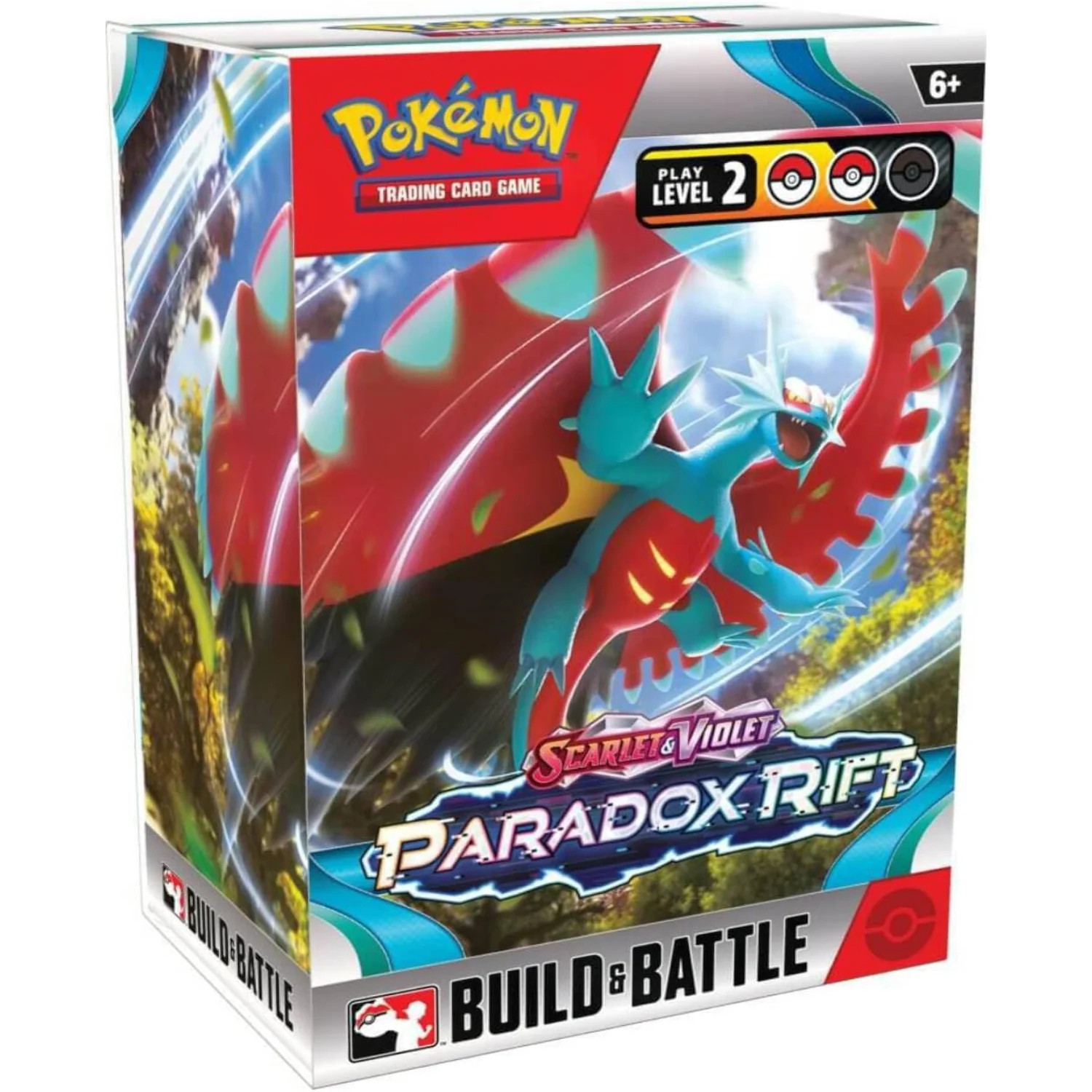 Pokemon TCG Scarlet - Violet - сборка Paradox Rift и боевой ящик 8490₽