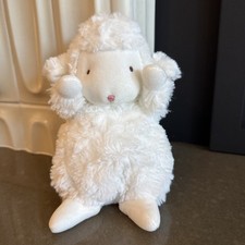 Bunnies by the Bay White Wee Kiddo Lamb Plush-7" No Clothes  