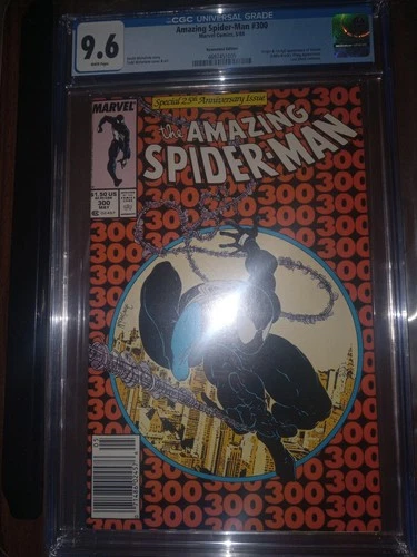 CGC 9.6 Amazing Spider-Man 300 Newsstand Edition 1988 1st Venom Marvel McFarlane