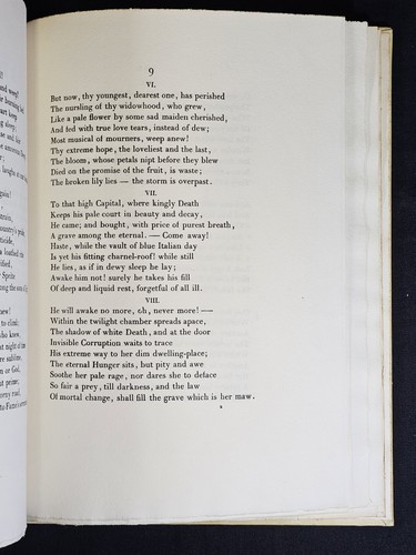 1927 VELLUM 4to LIMITIERTE AUFLAGE 100 Exemplare PERCY BYSSHE SHELLEY ADONAIS selten - Bild 6 von 14
