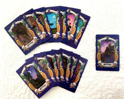 15 Harry Potter Chocolate Frog Cards Sammelkarten Holo Lenticular 2001 - Satz 1