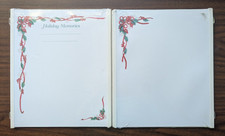 Creative Memories 8 X 10 Holiday Holiday Border Blank Scrapbook Pages