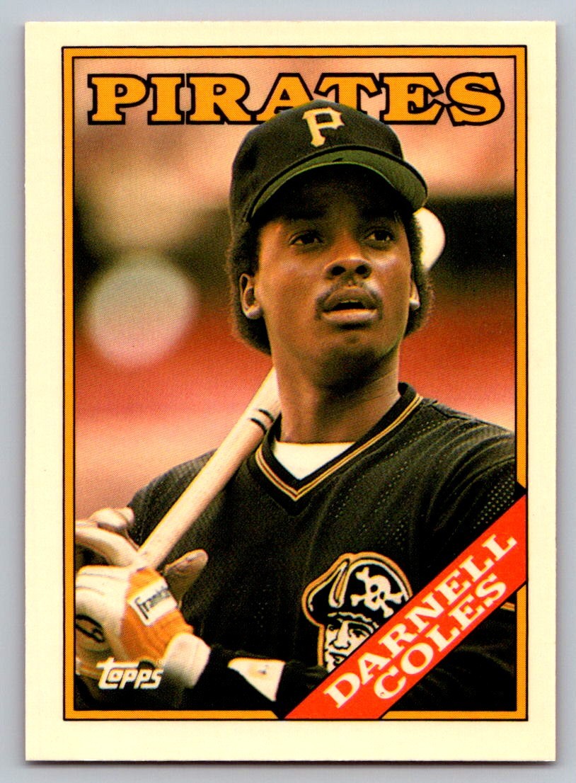 1988 Topps Tiffany  Darnell Coles 46