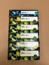 6 Genuine HP 971XL X451, X476, X551 CMY Ink CN622AM, CN626AM, CN627AM, CN628AM