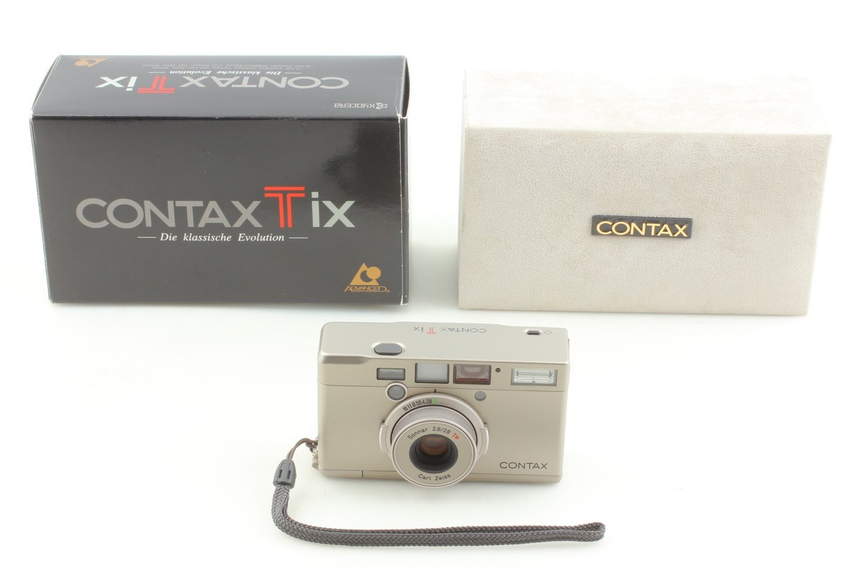 MINT in Box] Contax Tix Point & Shoot APS Film Camera Carl Zeiss