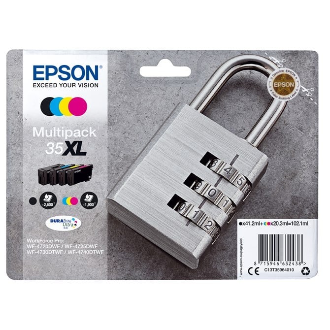 Epson Multi Colour 35XL (T35964010) Ink Cartridge Multipack Original - Image 4
