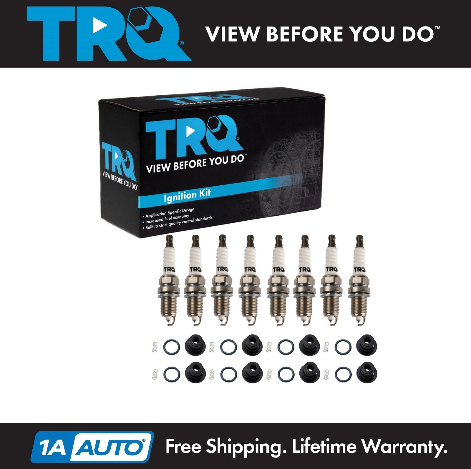 TRQ Ignition Kit Red Fits Chrysler Dodge Jeep Mitsubishi